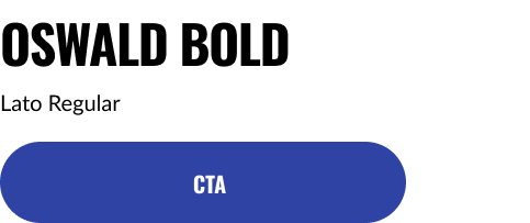 Font example of Oswald Bold and Lato Regular